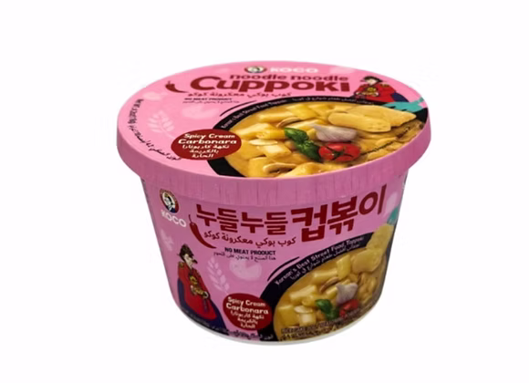 KocoNoodle Cuppoki (Spicy Cream Carbonara Flav 118g x 16 Pcs / Ctn