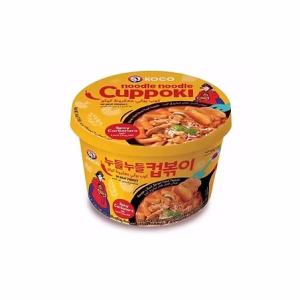 Koco  Noodle Cuppoki (Spicy Carbonara Flav) 115g x 16 Pcs / Ctn
