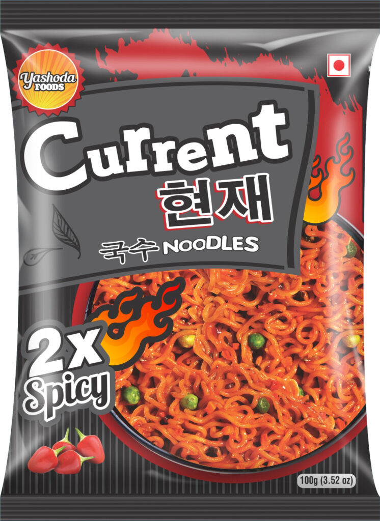 Current 2x Spicy Noodles 100G*5 - Image 2